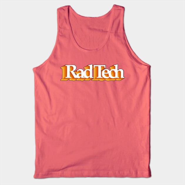 Rad Tech - retro design Tank Top by daddymactinus